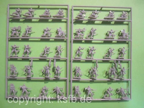 1:72 Pegasus #7224 WKII deutsche Fallschirmjäger Grüne Teufel German Paratroops - Picture 3 of 3