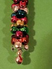 Shining Metallic Colored Tri Bead Column Earrings — photo 5