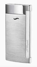 S.T. Dupont Slim 7 Lighter Brushed Chrome, 027701 (27701), New In Box