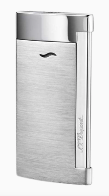 S.T. Dupont Slim 7 Lighter Brushed Chrome, 027701 (27701), New In