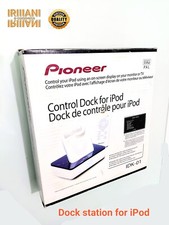 Pioneer Idk-01 controle dock for iPod dockstation video TV telecomando compreso