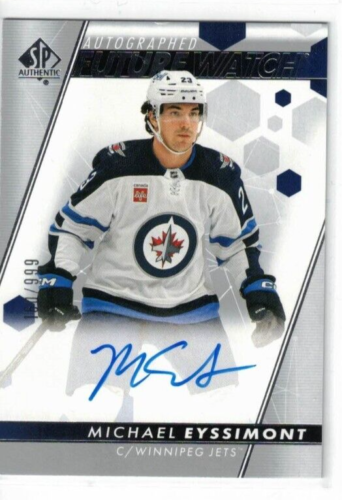 2022-23 SP AUTHENTIC MICHAEL EYSSIMONT FUTURE WATCH AUTO ROOKIE 737/999 #138 - Picture 1 of 1