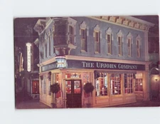 Postcard Upjohn Company's Old Fashioned Drugstore Disneyland Anaheim California