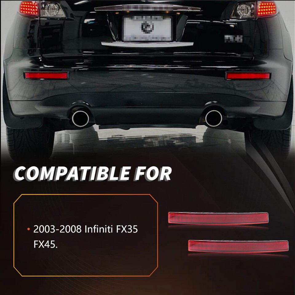 2003-2008 FX Tail / Reverse Light Removal
