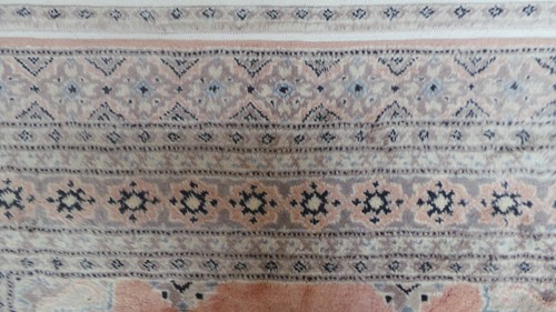 Large Oriental Carpet Rug Hand Made Wool Vintage Jaldar Living Room 6ft x 4ft 2" - Picture 18 of 18