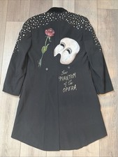 Vintage After Six Men's Black Tuxedo Art Hand painted Phantom Of The Opera