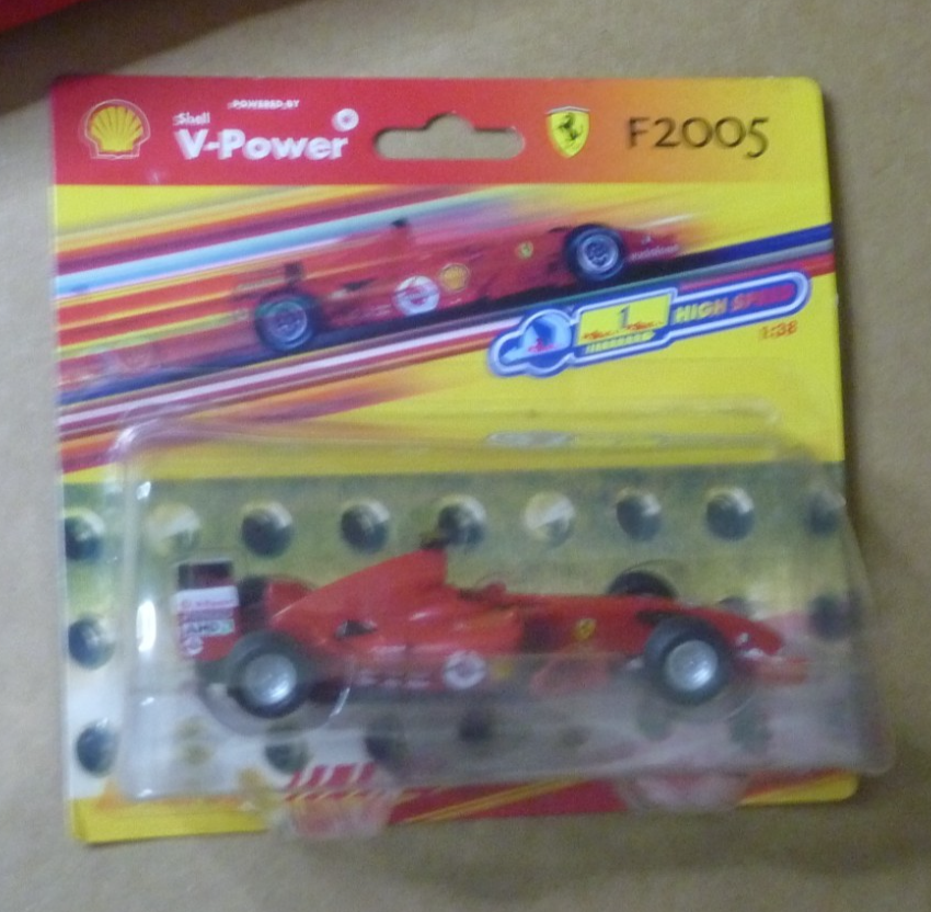Rare FERRARI Shell V-Power 2005 Promo's F1 Schumacher CAR +2 pack cards ...