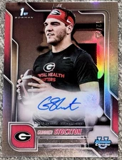 2025 Bowman Chrome U - Image Variation AUTO #SPA-GS Gunner Stockton #/25 GEORGIA