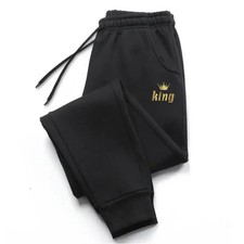 King Printing Mens Sweatpants Casual Outdoor Sports Jogging Pants Daily Trousers