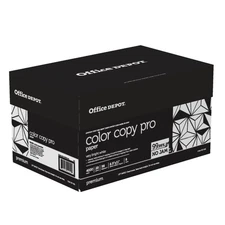 Office Depot Color Copy Paper, 8 Reams, White, Letter (8.5in x 11in), 4000 Sheet