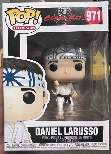 Funko Pop! Daniel LaRusso Cobra Kai The Karate Kid #971 Television W Protector