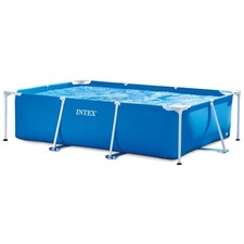 Intex 8.5ft Rectangular Above Ground Swimming...