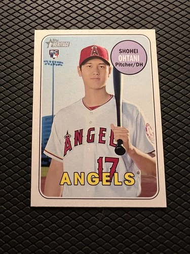 2018 Topps Heritage High Number - Shohei Ohtani #600 (RC)