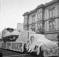 a21 Original Negative 1950's San Jose CA Parade Curtis Hotel Riley's 026a