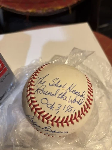 New Listingautographed baseballs balls hof