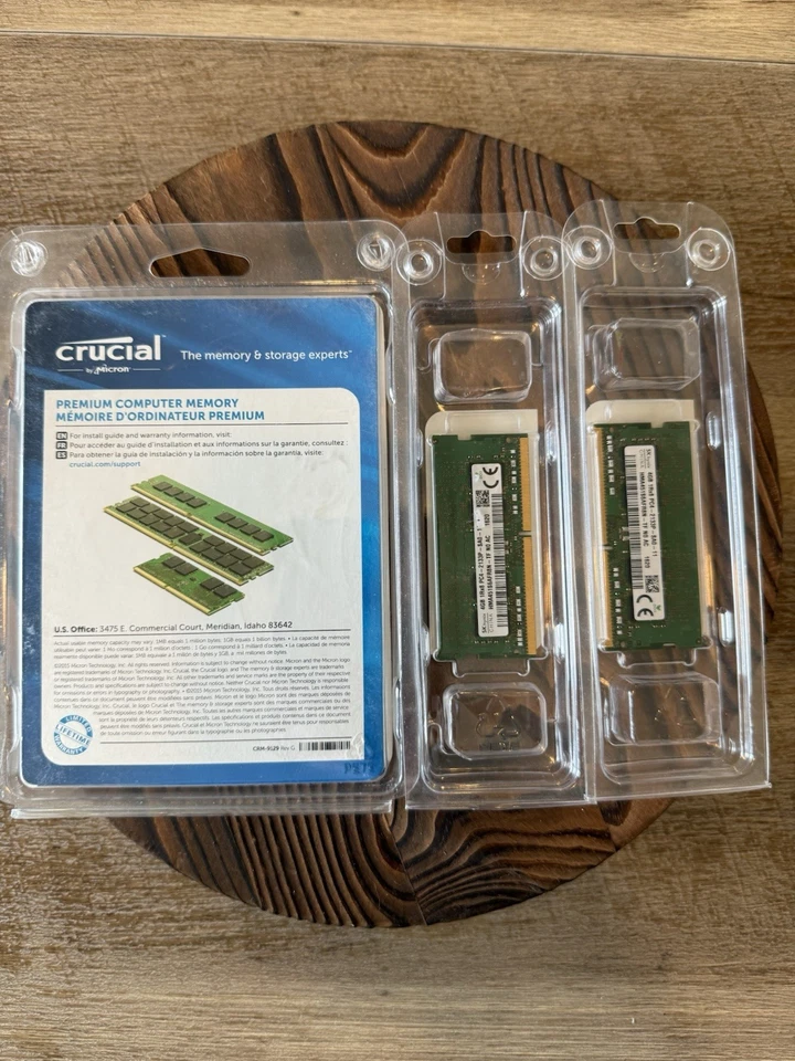 Crucial 32GB Kit 4x 8GB (2 DDR3L - 1600) (DDR4-2400) - Image 2 of 2