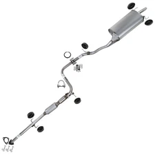 Stainless Steel Resonator Muffler Exhaust Kit w/ Hanger fits: 96-97 Accord 2.2L