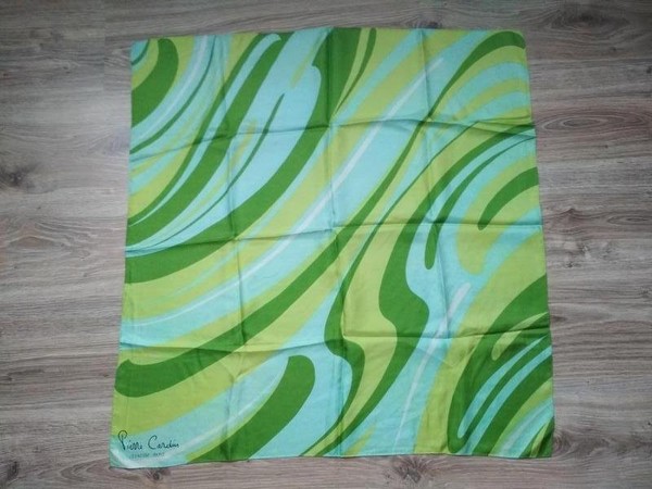 Women Pierre Cardin Scarf Green One size