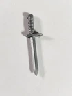 GI Joe Vintage Action Figure Silver Bayonet Knife