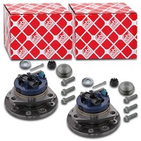 2X Febi Bilstein Radlagersatz Vorne Opel Astra T98 F70 F35 A04 L70 Zafira