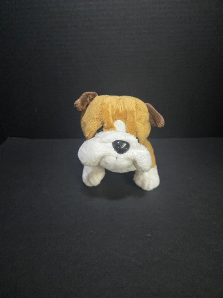 Ganz Webkinz Tan Bulldog 6” Plush Stuffed Animal Toy - Image 2 of 4