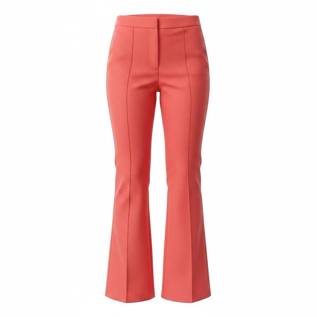 vintage high waisted dress pants Vintage Satin High-Waisted Trousers - S/4/6