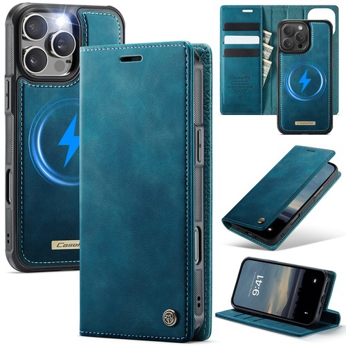 For iPhone 16 Pro Max 15 14 13 12 11 Detachable Leather Card Wallet Case Cover - 第 13/16 張圖片