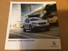 Peugeot 2008 Crossover Prospekt Mai 2013 Ref MCP 3662 