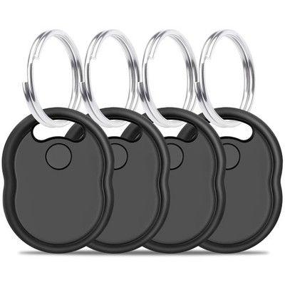 Find My Keys, Air Tracker Tags-4 Pack Through [Apple MFi Certified] (iOS Only...