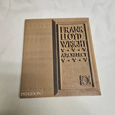Frank Lloyd Wright Architect by Robert McCarter SC/DJ Phaidon Press 1999