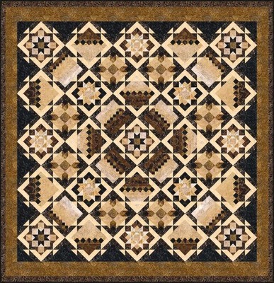 Cinnamon Twist Quilt Pattern - printed to order with permission from Wilmington