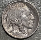 1913 Buffalo Nickel type 1, nice original VF condition full date 2/3 horn