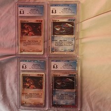 Groudon ex & Kyogre ex Black Star Promo Holo CGC 8.5 Lot of 4