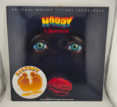 Harry and the Hendersons Soundtrack MCA 1987 LP Schallplatte Vinyl