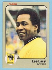 1983 Fleer Baseball - Lee Lacy #308 - Pittsburgh Pirates