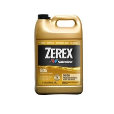 Valvoline Zerex Coolant Antifreeze G-05 Phosphate Free 50/50 Prediluted 1 Gallon