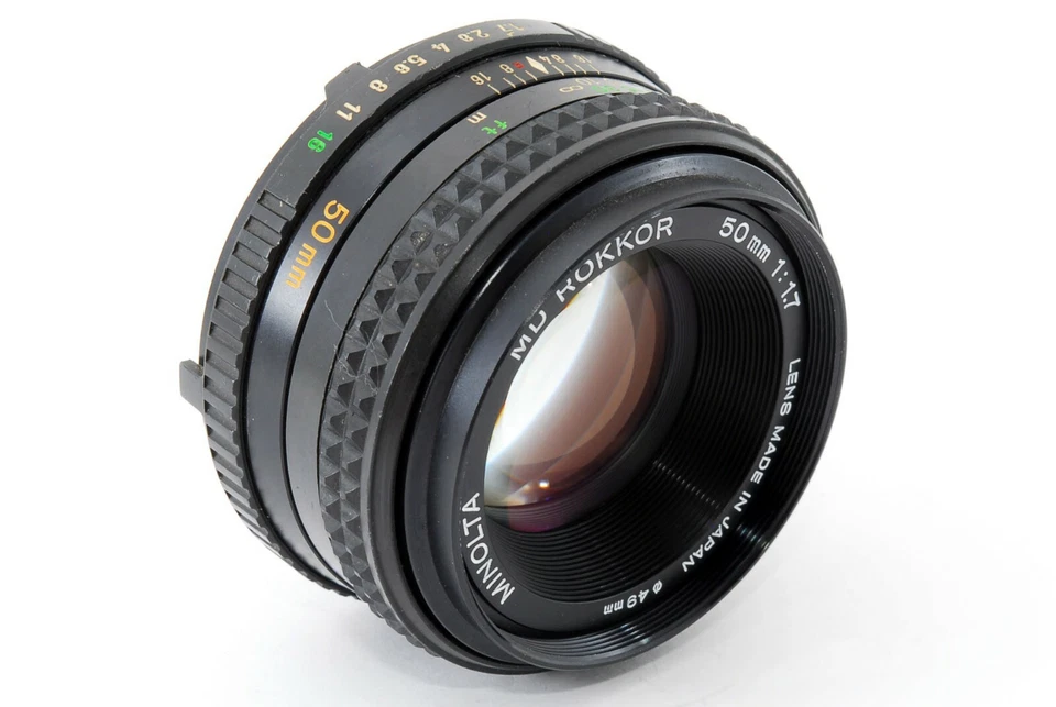 【EXC+++!!】 Minolta MD Rokkor 50mm f/ 1.7 MD MF Lens #A0207 from Japan - Image 4 of 4
