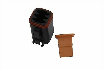 V-Twin Deutsch Sealed 6 Wire Connector Component for Harley