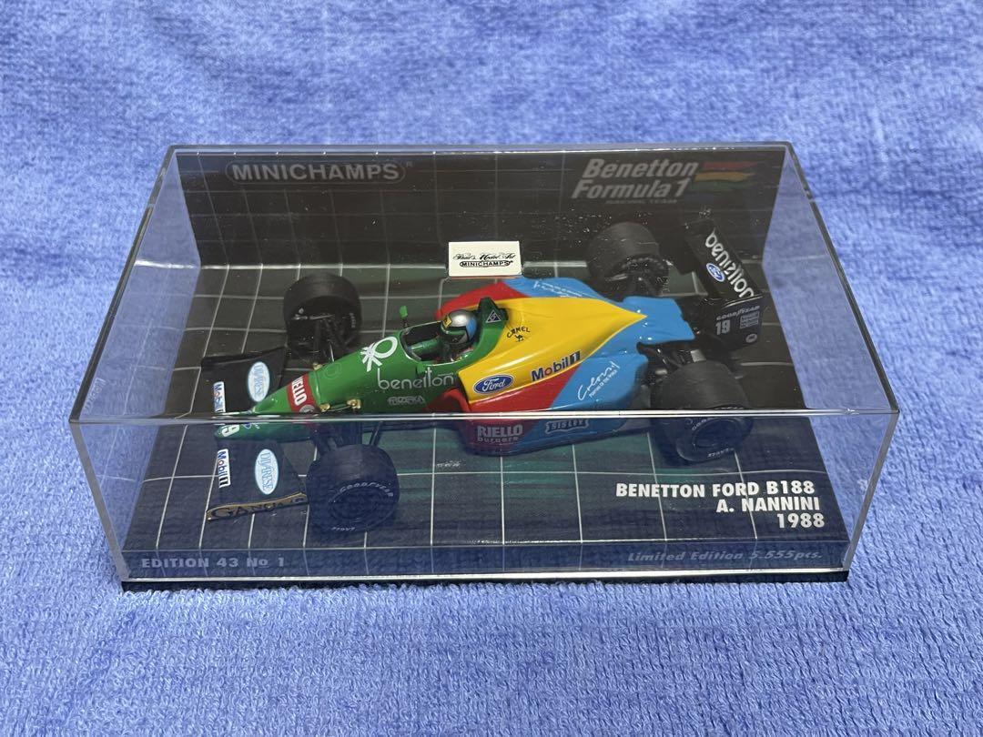 ミニチャンプス 1/43 ベネトン フォード B188 B191 限定品 ミニチャンプス 1/43 ベネトン フォード B188 B191 限定品