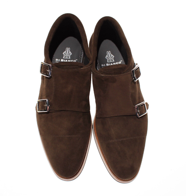 Di Bianco NWB Matera Classic Double Monk Strap Dress Shoes  display picture 3