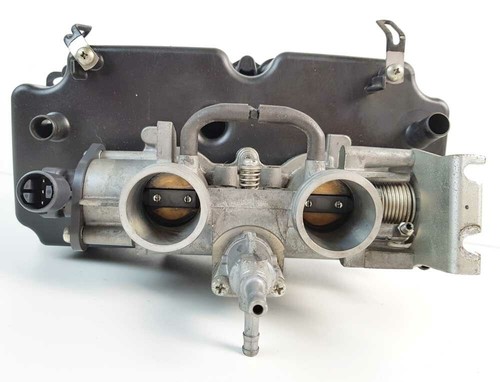 Corpo Farfallato con Airbox HONDA SILVER WING FJS 400 2006>2008 Throttle Body - Foto 2 di 9