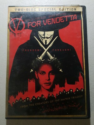 V For Vendetta (DVD, 2006, 2-Disc Set, Special Edition)