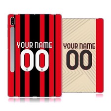 KIT PERSONALIZZATO AC MILAN 2021/22 CUSTODIA MORBIDA GEL PER TABLET SAMSUNG 1