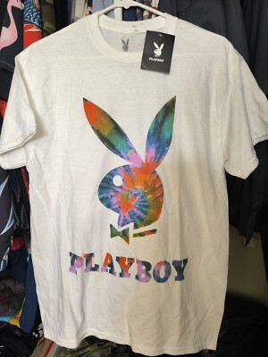 tie dye playboy shirt