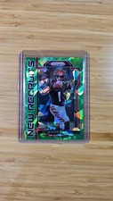 2021 NFL Panini Prizm Ja'marr Chase - New Recruits Green RC Parallel - Cincinnat
