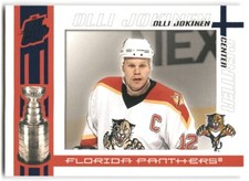 2003-04 PACIFIC QUEST FOR THE CUP BLUE /150 #47 OLLI JOKINEN