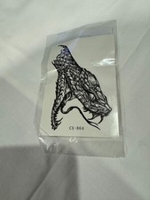 Temporary Arm Body Tattoo Sticker Half Sleeve Fake Waterproof Art Snake