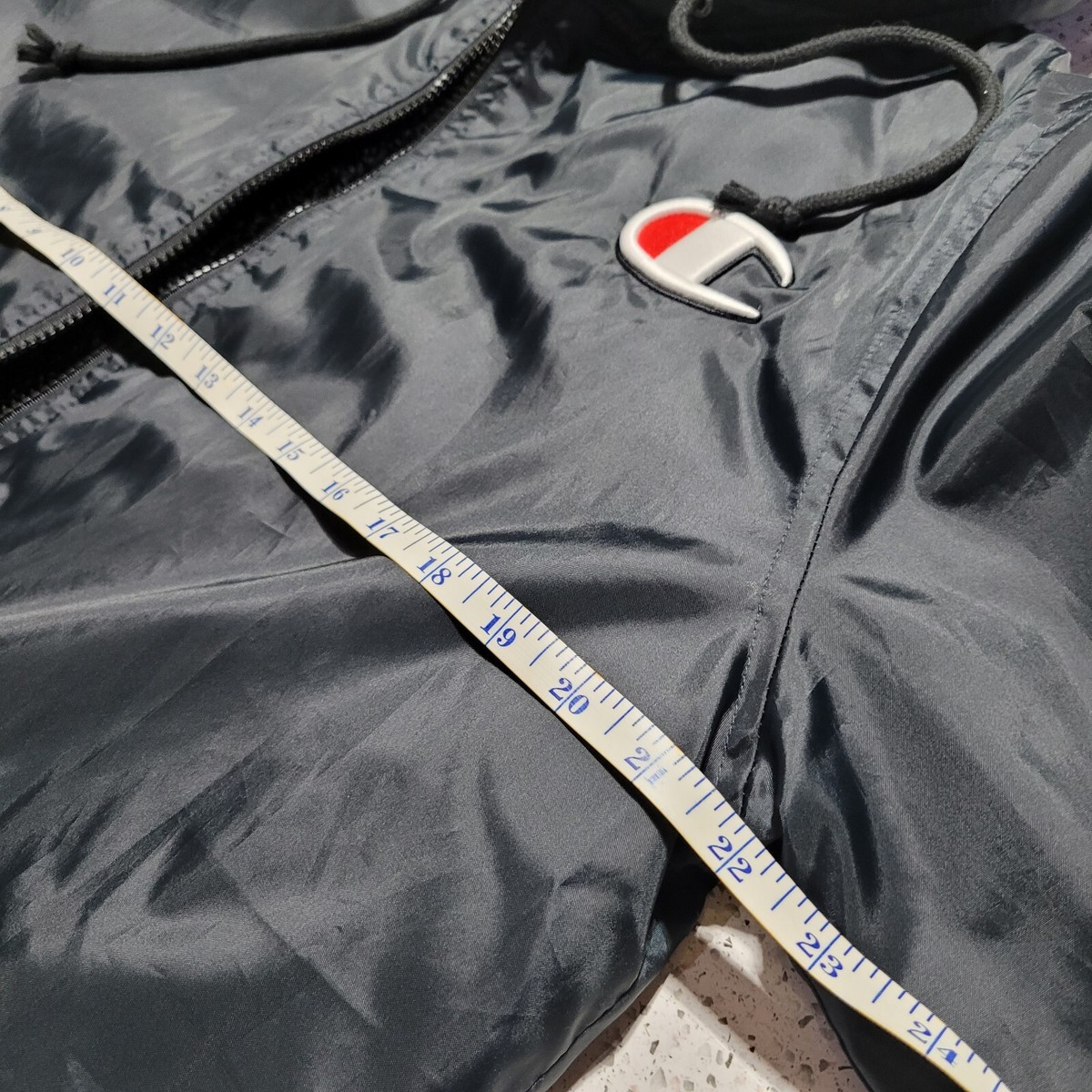 Womens Champion Jacket Sherpa Lined Stadium Jacket Size Small View 4