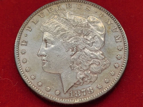 1878P 7/8 TF UNC Morgan Silver Dollar 240616