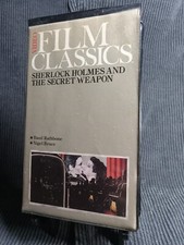 Video Film Classics Sherlock Holmes And The Secret Weapon Beta Tape